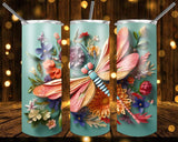 New! Designs 20 Oz Tumblers 3D Dragonfly 832