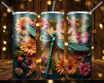 New! Designs 20 Oz Tumblers 3D Dragonfly 832