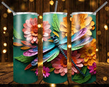 New! Designs 20 Oz Tumblers 3D Dragonfly 832