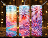 New! Designs 20 Oz Tumblers 3D Ocean 831