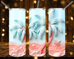 New! Designs 20 Oz Tumblers 3D Ocean 831