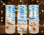 New! Designs 20 Oz Tumblers 3D Ocean 831