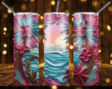 New! Designs 20 Oz Tumblers 3D Ocean 831