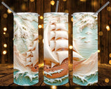 New! Designs 20 Oz Tumblers 3D Ocean 831