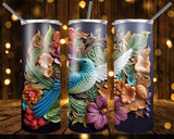 New! Designs 20 Oz Tumblers 3D Hummingbird 835