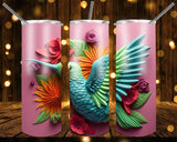 New! Designs 20 Oz Tumblers 3D Hummingbird 835