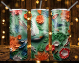 New! Designs 20 Oz Tumblers 3D Hummingbird 835