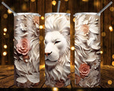 New! Designs 20 Oz Tumblers 3D Lion 836