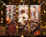 New! Designs 20 Oz Tumblers 3D Lion 836