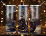 New! Designs 20 Oz Tumblers Eagles and Motorcycles 844