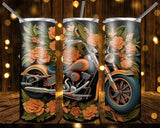 New! Designs 20 Oz Tumblers Eagles and Motorcycles 844