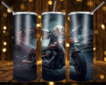 New! Designs 20 Oz Tumblers Eagles and Motorcycles 844