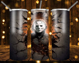 New! Designs 20 Oz Tumblers 3D horror brick wall 851