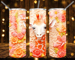 New! Designs 20 Oz Tumblers 3D Animals Africa 846