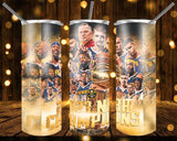 New! Designs 20 Oz Tumblers -Denver-Nuggets-Champions 852