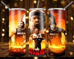 New! Designs 20 Oz Tumblers Miami-Heat Finals 848