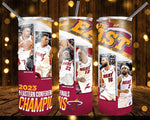 New! Designs 20 Oz Tumblers Miami-Heat Finals 848