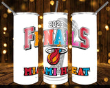 New! Designs 20 Oz Tumblers Miami-Heat Finals 848