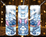 New! Designs 20 Oz Tumblers Bubble 3D Drawings Part 01-859