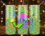 New! Designs 20 Oz Tumblers 80's and 90's 861