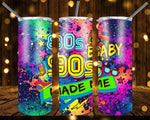 New! Designs 20 Oz Tumblers 80's and 90's 861