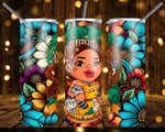 New! Designs 20 Oz Tumblers Princesses Flowers 856