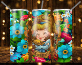 New! Designs 20 Oz Tumblers Princesses Flowers 856