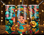 New! Designs 20 Oz Tumblers Princesses Flowers 856