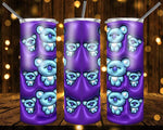 New! Designs 20 Oz Tumblers Bubble 3D Drawings Part 02-860