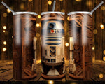 New! Designs 20 Oz Tumblers Star-Wars Carved in Wood 870