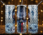 New! Designs 20 Oz Tumblers Football American Premium 869