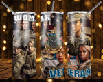 New! Designs 20 Oz Tumblers Veteran Woman 865