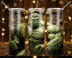 New! Designs 20 Oz Tumblers Hero Carved in Wood 873