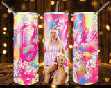 New! Designs 20 Oz Tumbler Barbie-Movie- 892