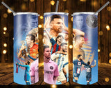 New! Designs 20 Oz Tumblers -Messi-Inter-Miami-898