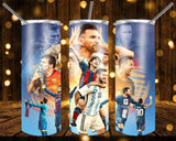 New! Designs 20 Oz Tumblers -Messi-Inter-Miami-898