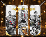 New! Designs 20 Oz Tumblers -Messi-Inter-Miami-898