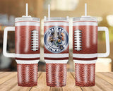 New! Designs 40 Oz Tumblers Football 05