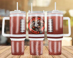 New! Designs 40 Oz Tumblers Football 05