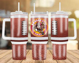 New! Designs 40 Oz Tumblers Football 05