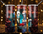 New! Designs 20 Oz Tumbler Jack and Sally 893