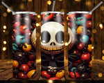 New! Designs 20 Oz Tumbler Jack and Sally 893