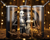 New! Designs 20 Oz Tumbler Jack and Sally 893