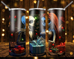 New! Designs 20 Oz Tumbler Jack and Sally 893