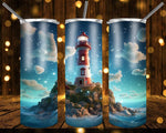 New! Designs 20 Oz Tumblers Lighthouse 888