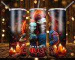 New! Designs 20 Oz Tumblers Bride of Chucky 887