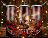 New! Designs 20 Oz Tumblers Bride of Chucky 887