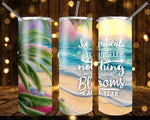 New! Designs 20 Oz Tumblers Tropical Beach 881