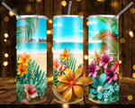 New! Designs 20 Oz Tumblers Tropical Beach 881