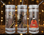 New! Designs 20 Oz Tumblers Skull Pirate Drinks 876